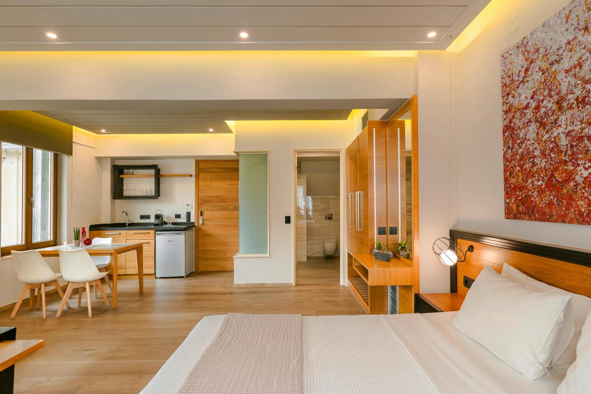 Querini Luxury Suites Hriszí Aktí Haniá Kültér fotó
