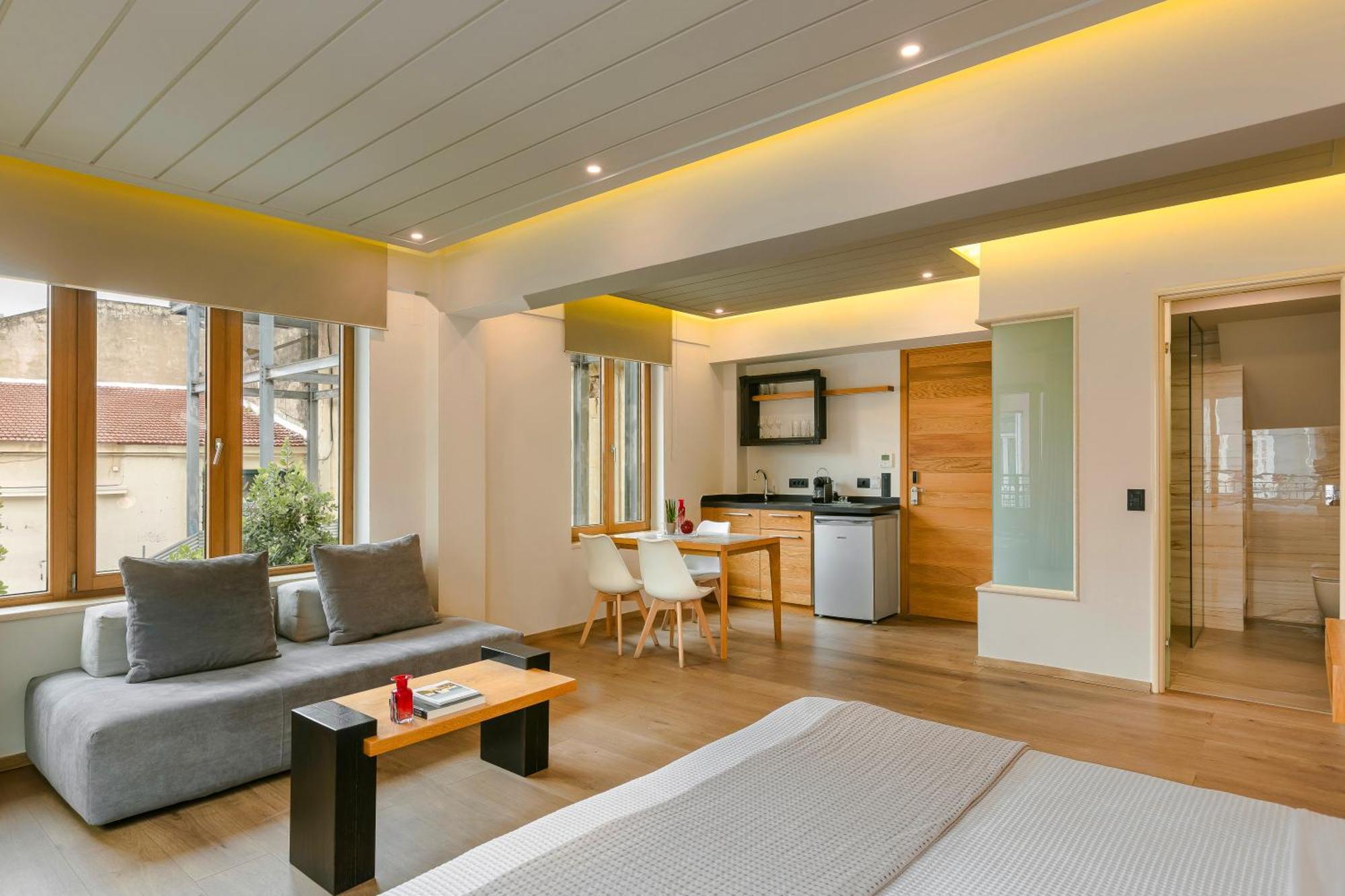 Querini Luxury Suites Hriszí Aktí Haniá Kültér fotó
