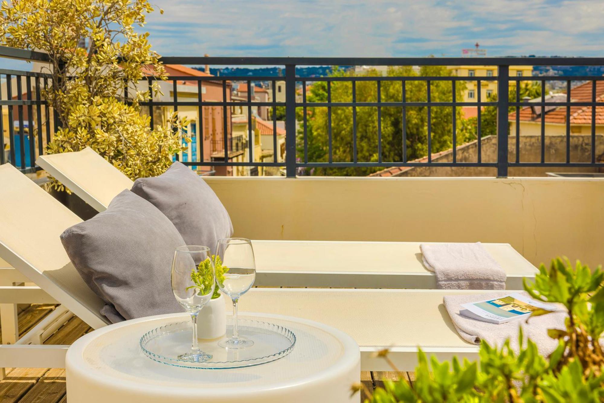 Querini Luxury Suites Hriszí Aktí Haniá Kültér fotó