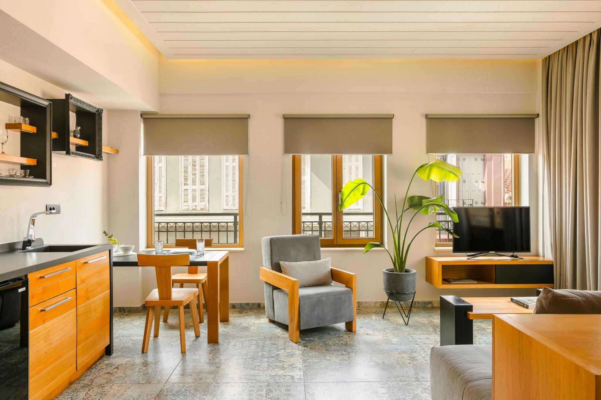 Querini Luxury Suites Hriszí Aktí Haniá Kültér fotó