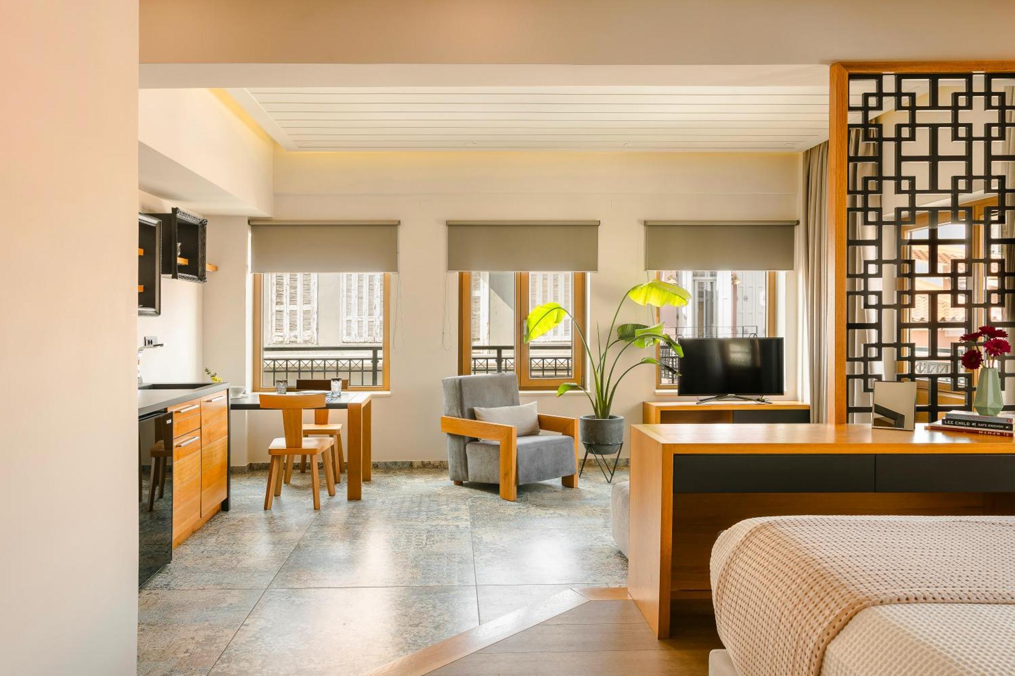 Querini Luxury Suites Hriszí Aktí Haniá Kültér fotó