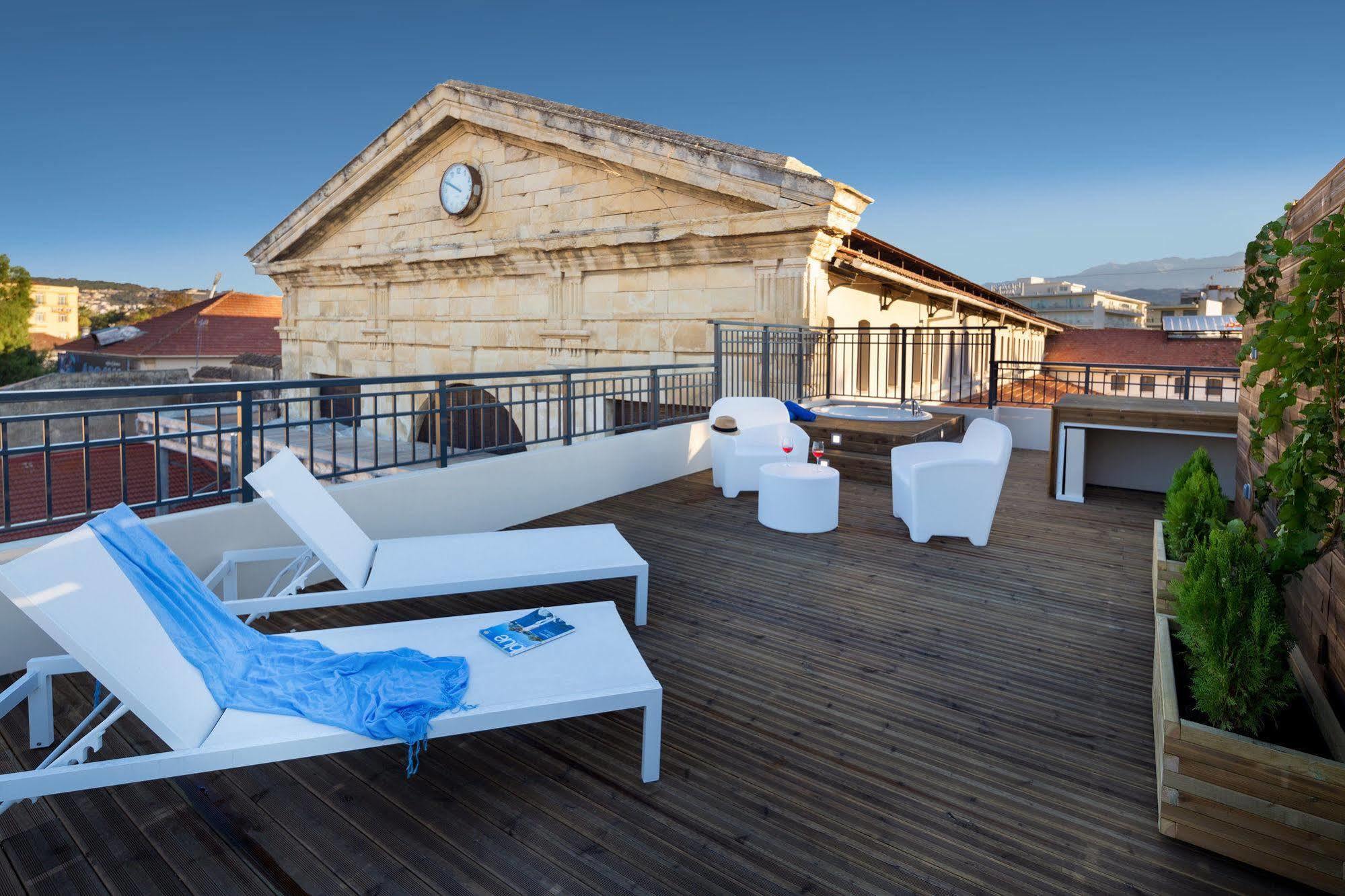 Querini Luxury Suites Hriszí Aktí Haniá Kültér fotó